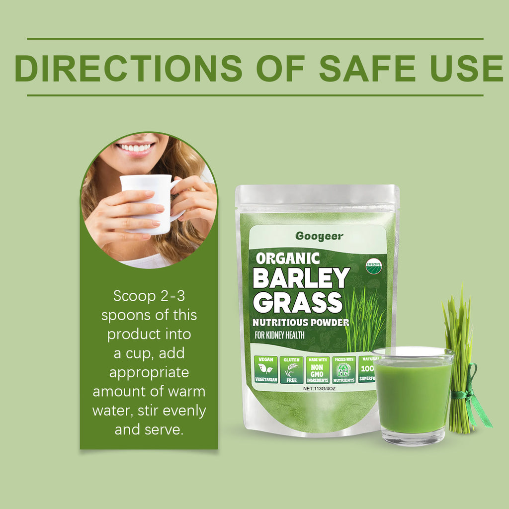 Organic Barley Grass Powder – Green Superfood for Daily Nutrition