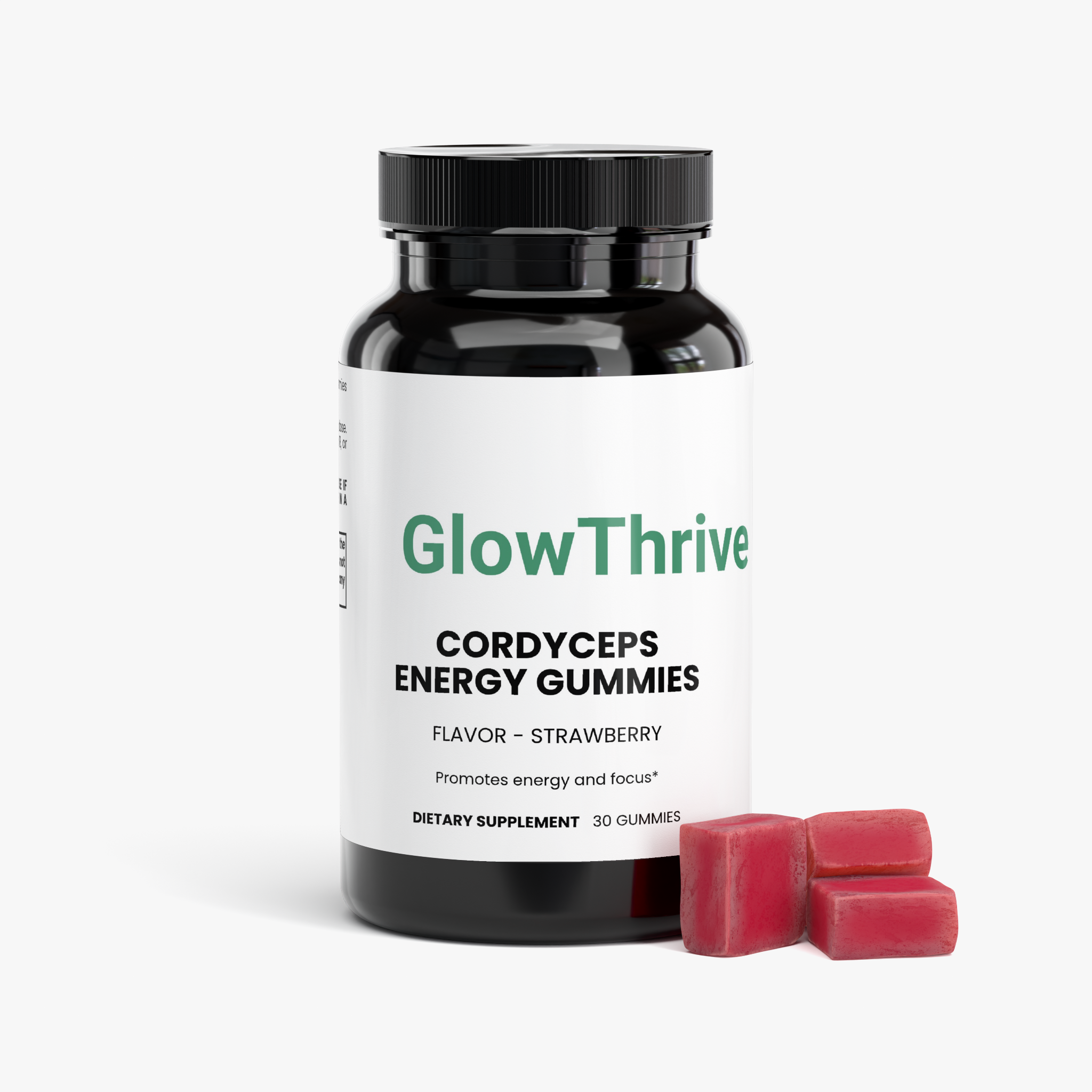 Cordyceps Mushroom Energy Gummies – Natural Stamina & Focus Support