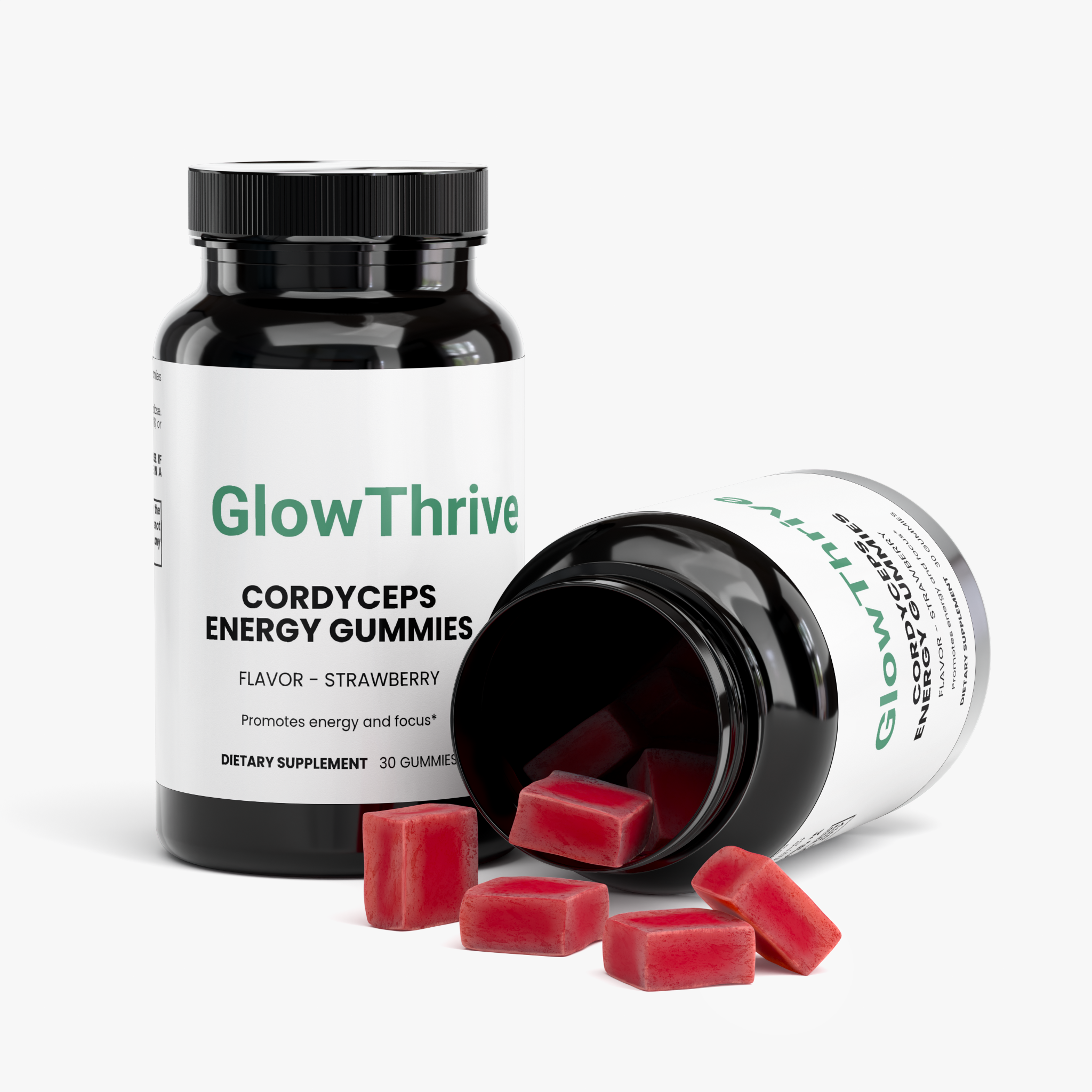 Cordyceps Mushroom Energy Gummies – Natural Stamina & Focus Support