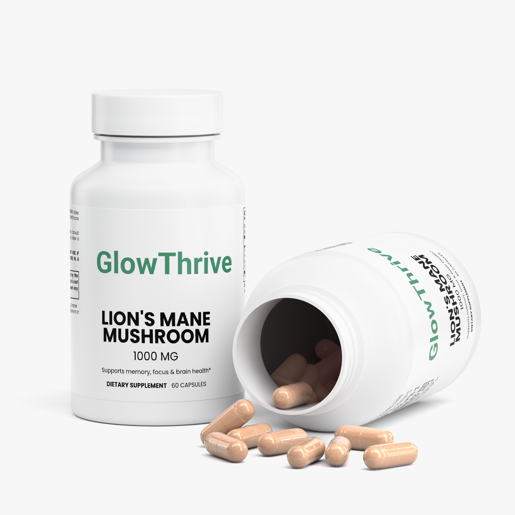 Lion's Mane Mushroom Supplement – Brain & Nerve Health Support