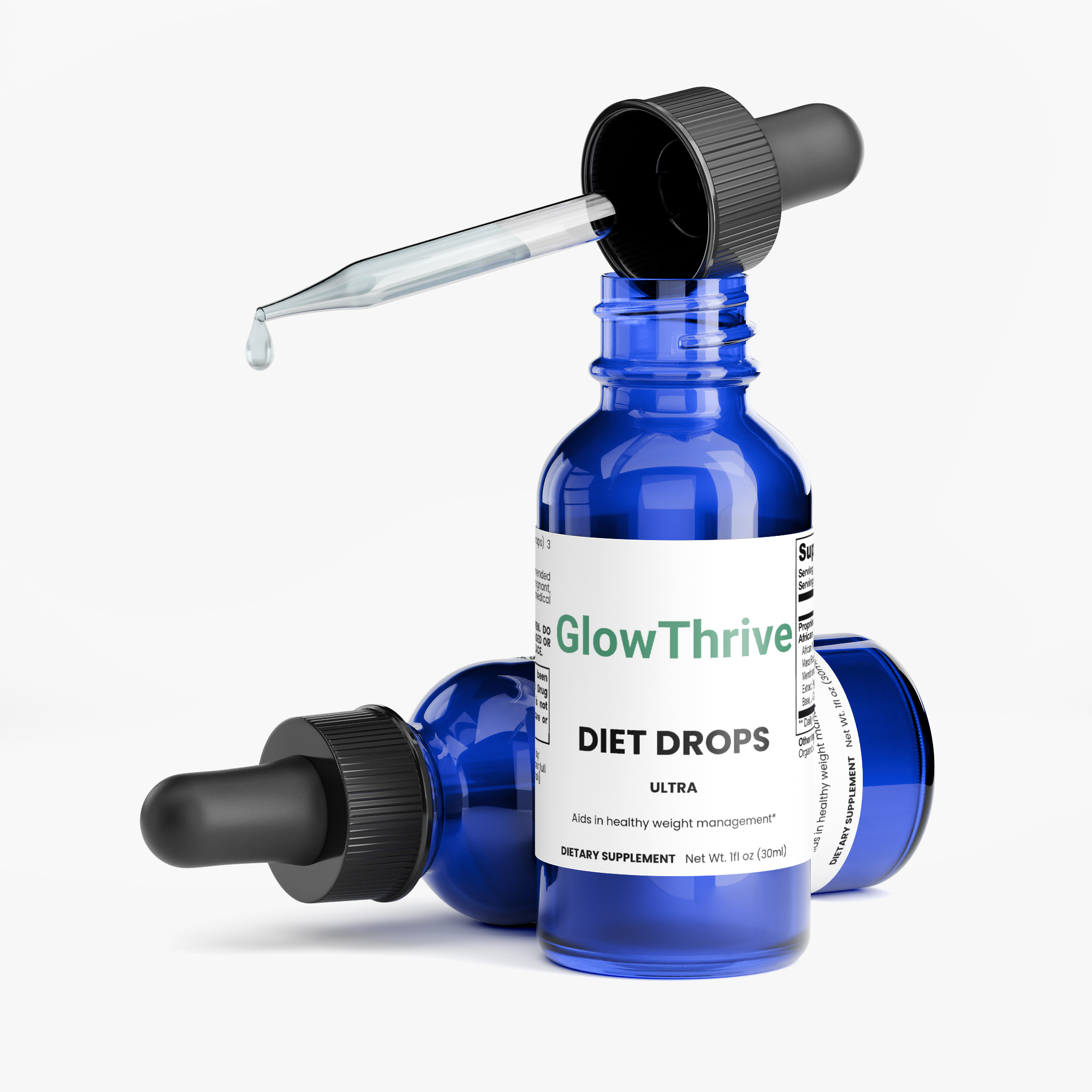 Diet Drops Ultra – 1 oz Weight Management Liquid Supplement