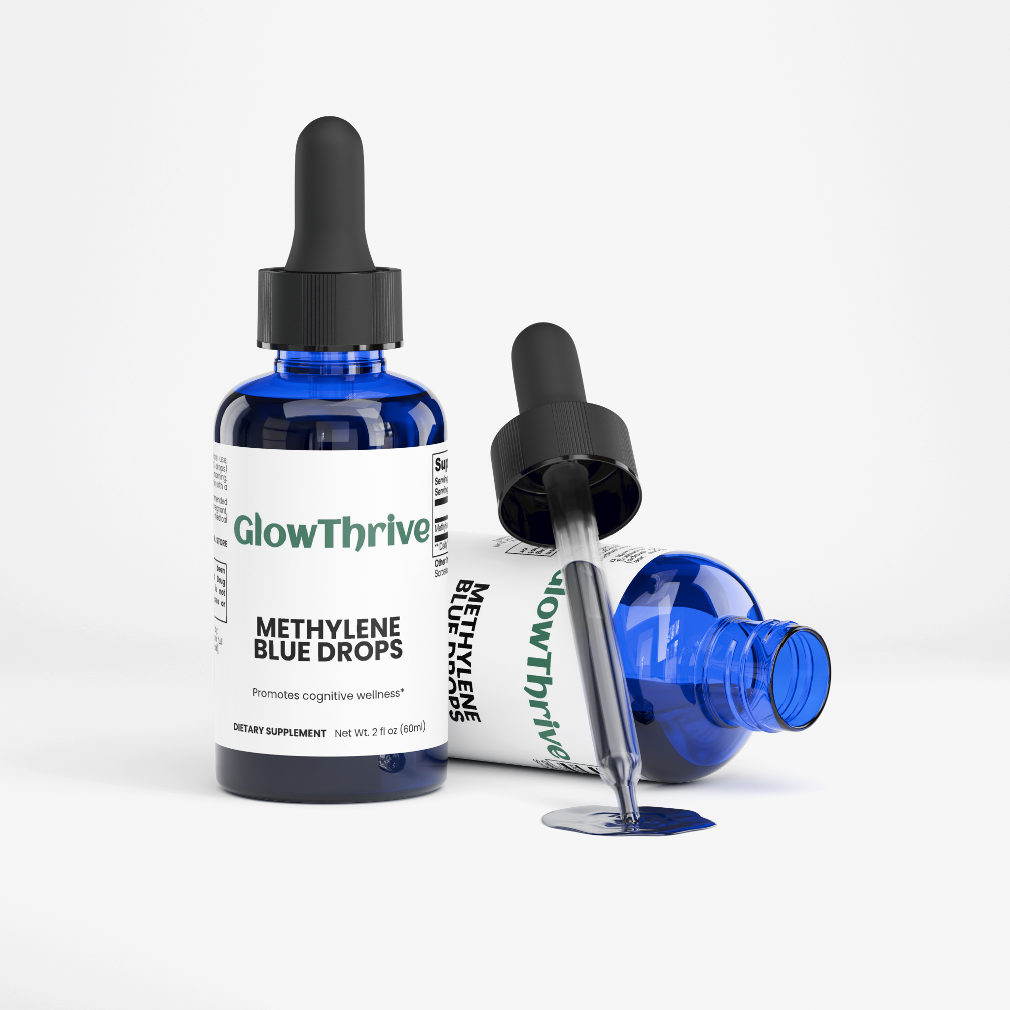 Methylene Blue Drops – Cognitive & Cellular Energy Support Supplement