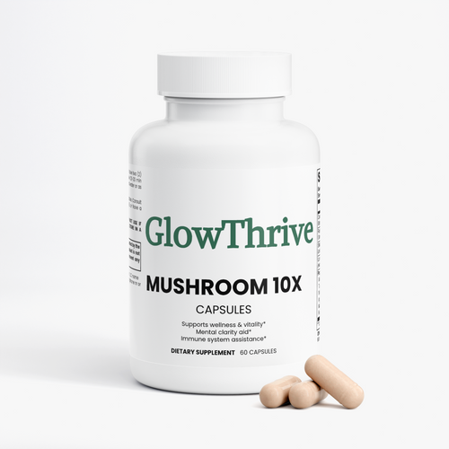 10X Mushroom Complex Supplement – Immune & Cognitive Support Blend