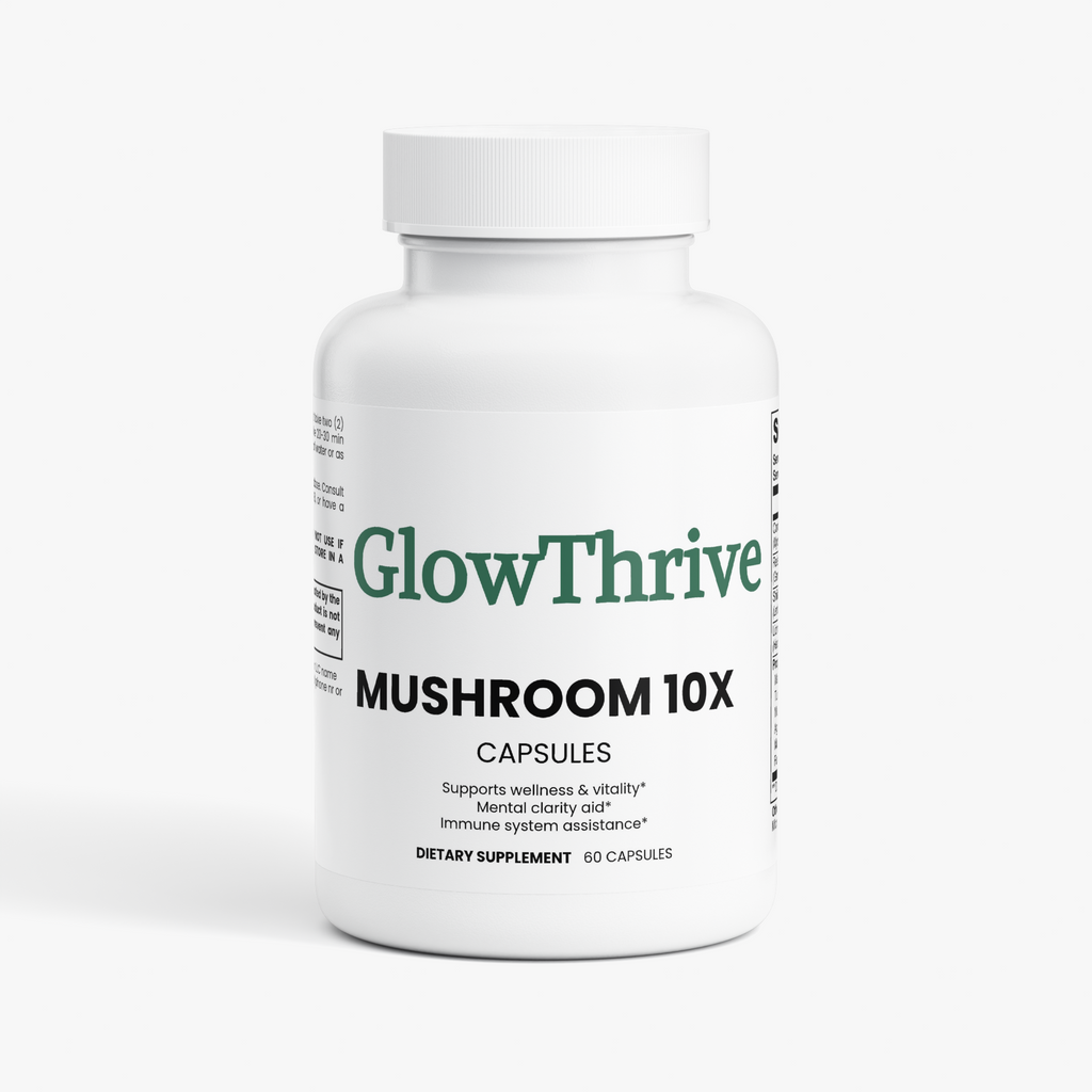 10X Mushroom Complex Supplement – Immune & Cognitive Support Blend