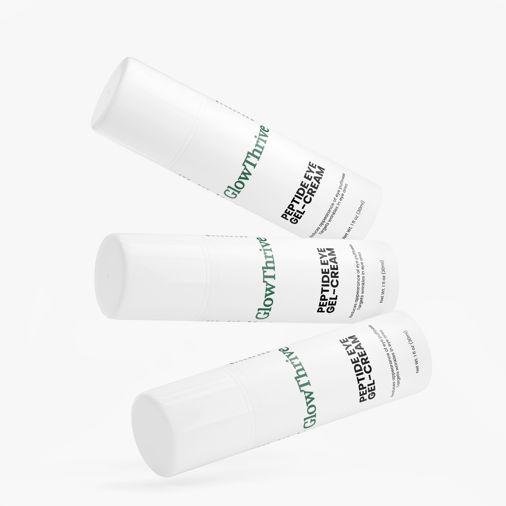 Peptide Eye Gel-Cream – Anti-Aging Under Eye Cream for Dark Circles & Puffiness