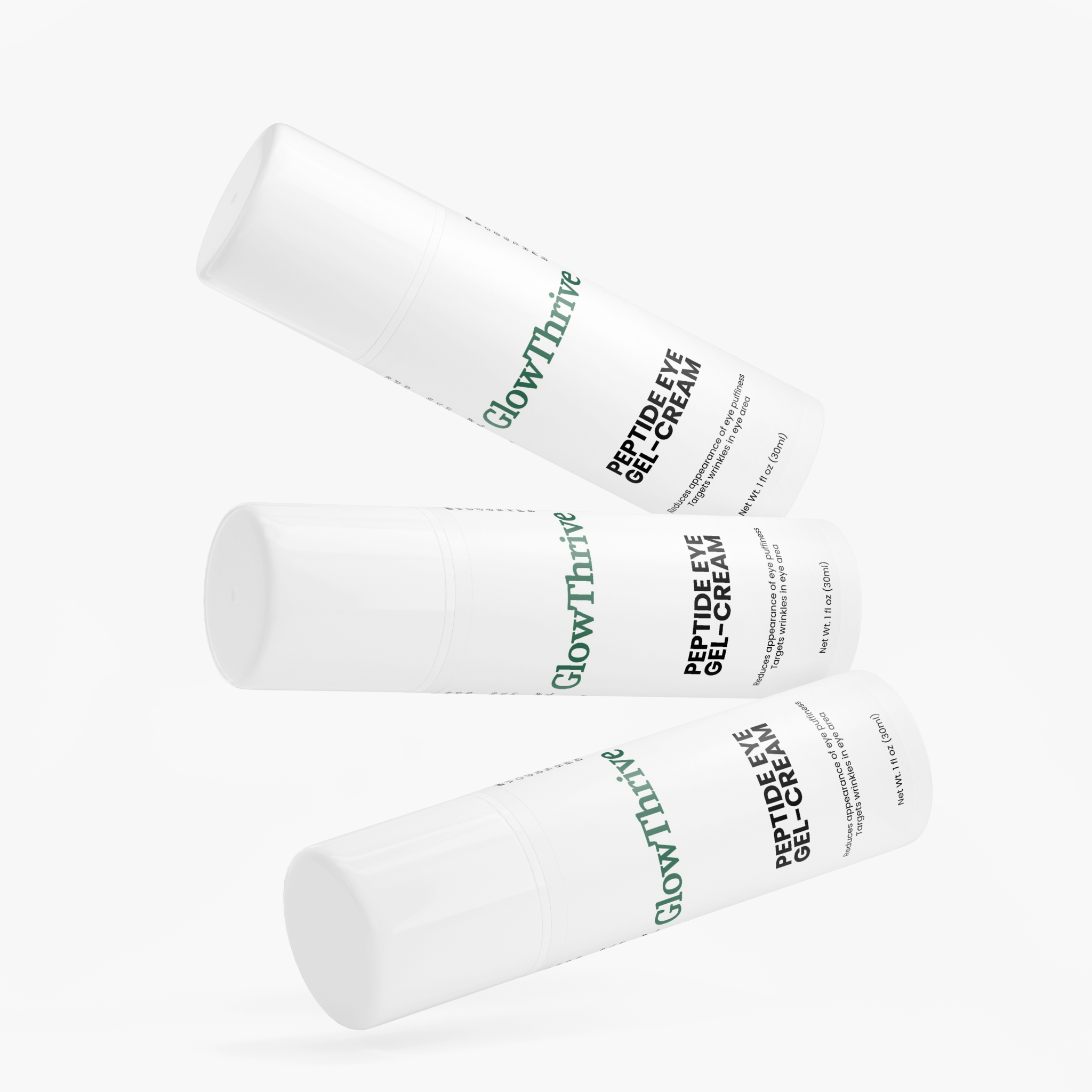 Peptide Eye Gel-Cream – Anti-Aging Under Eye Cream for Dark Circles & Puffiness