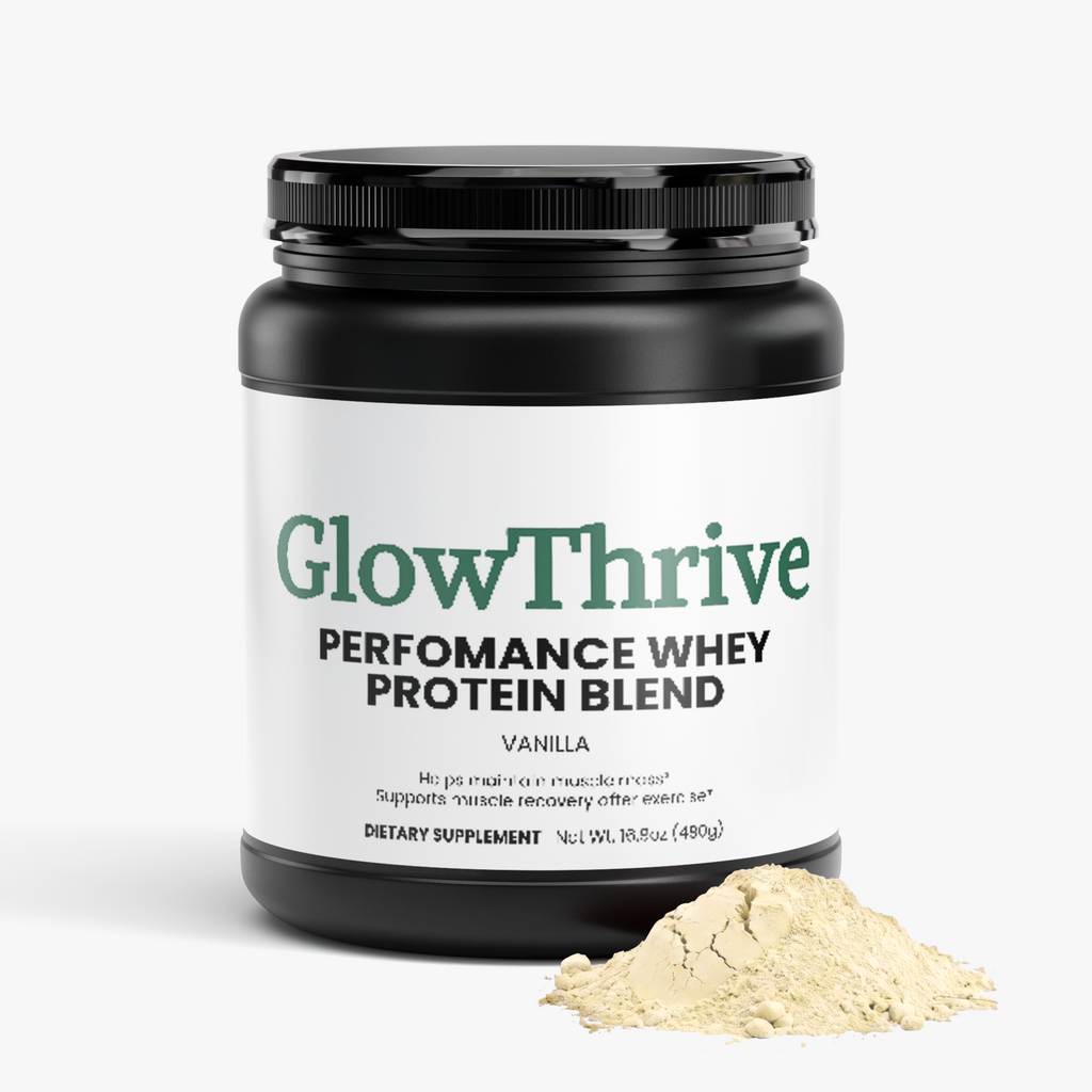 Performance Whey Protein Powder – Vanilla Flavor Muscle Recovery Blend