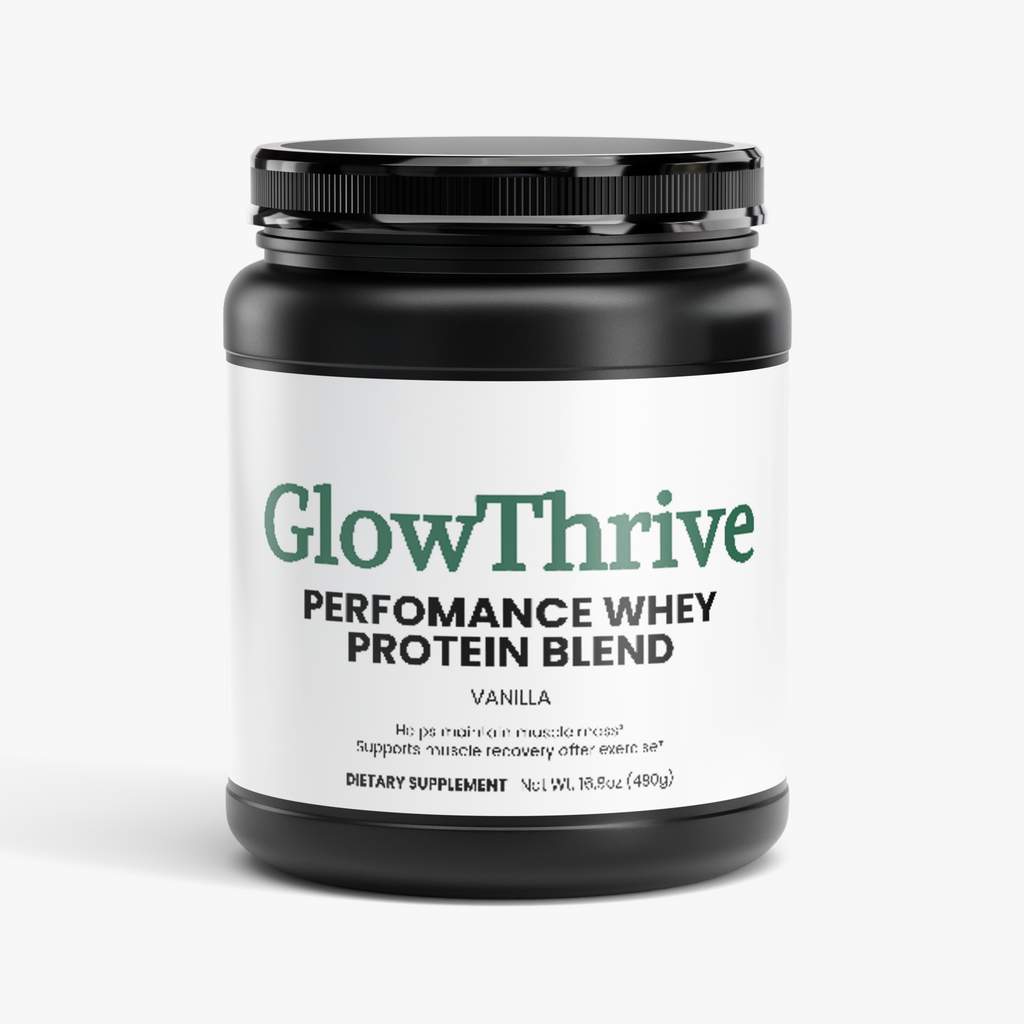 Performance Whey Protein Powder – Vanilla Flavor Muscle Recovery Blend