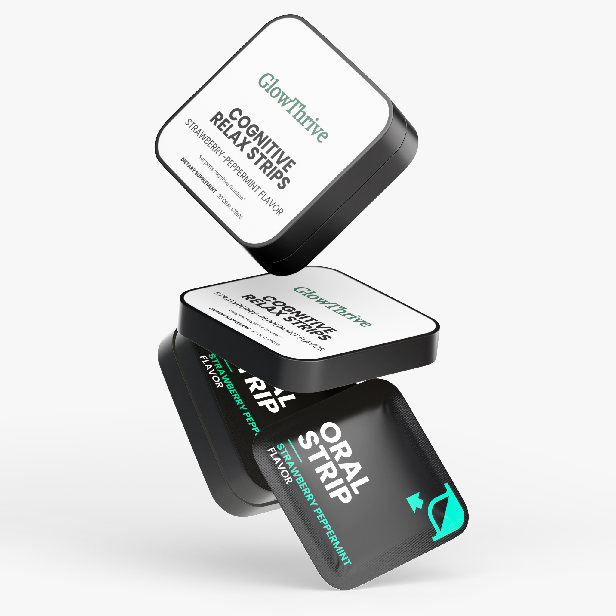 Cognitive Relax Strips – Stress Relief & Mental Clarity Fast-Dissolve Strips