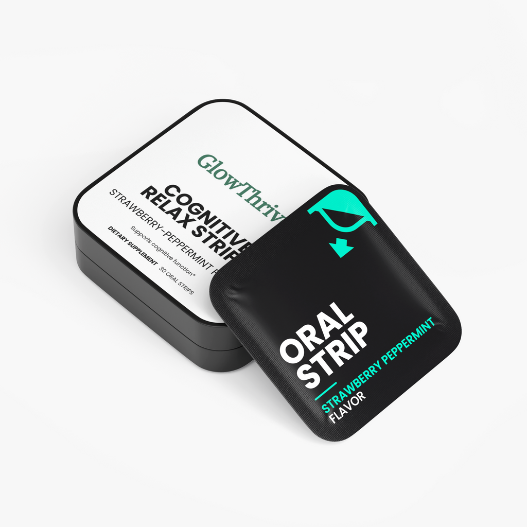 Cognitive Relax Strips – Stress Relief & Mental Clarity Fast-Dissolve Strips