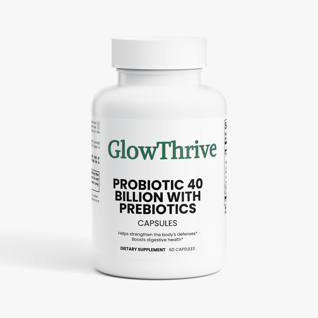 Probiotic 40 Billion CFU with Prebiotics – Daily Gut Health Supplement