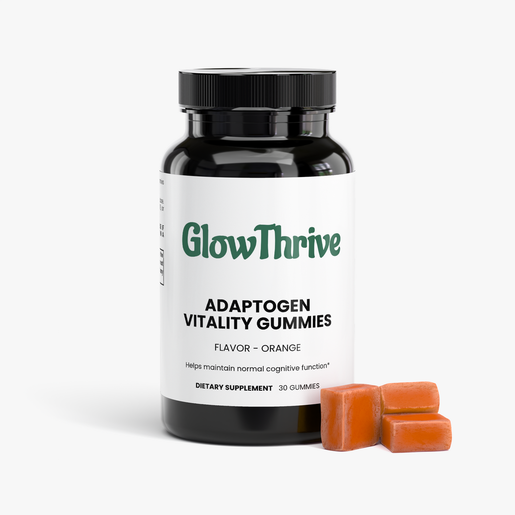 Adaptogen Vitality Gummies – Mushroom & Herb Blend for Energy & Stress Relief