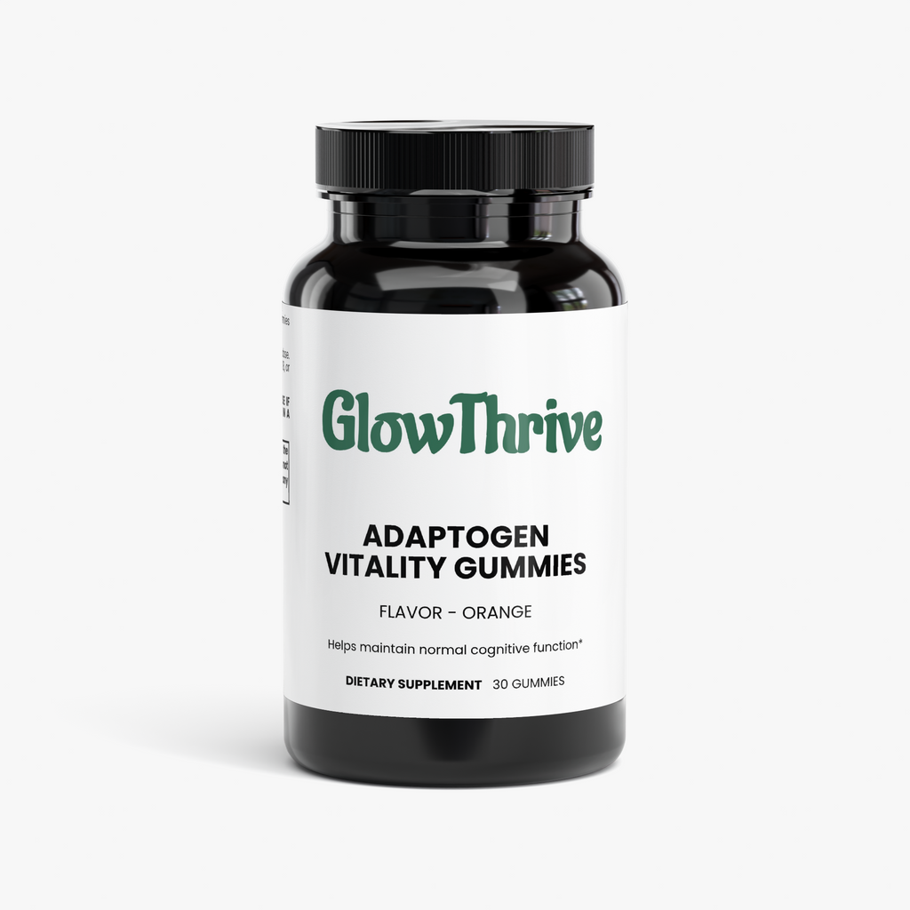 Adaptogen Vitality Gummies – Mushroom & Herb Blend for Energy & Stress Relief