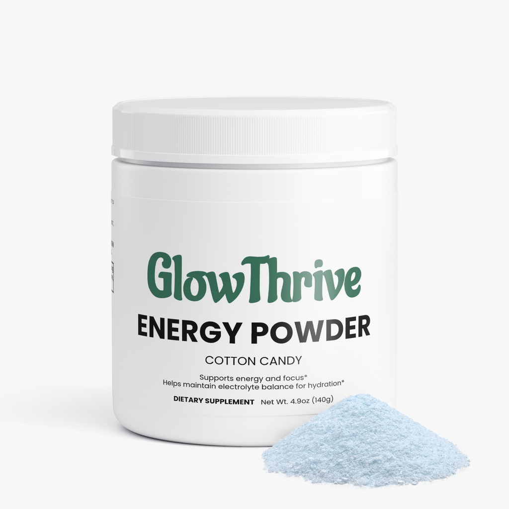Energy Pre-Workout Powder – Cotton Candy Flavor Natural Energy Boost
