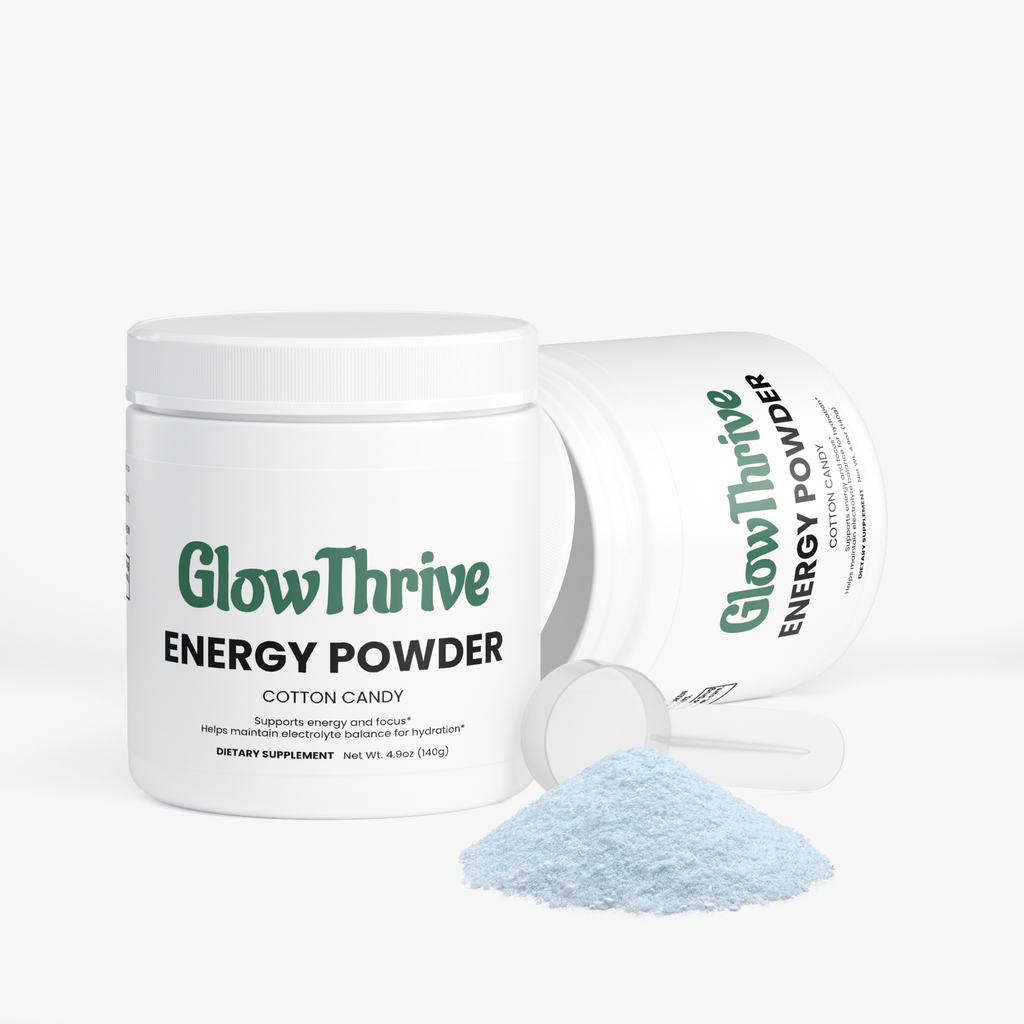 Energy Pre-Workout Powder – Cotton Candy Flavor Natural Energy Boost