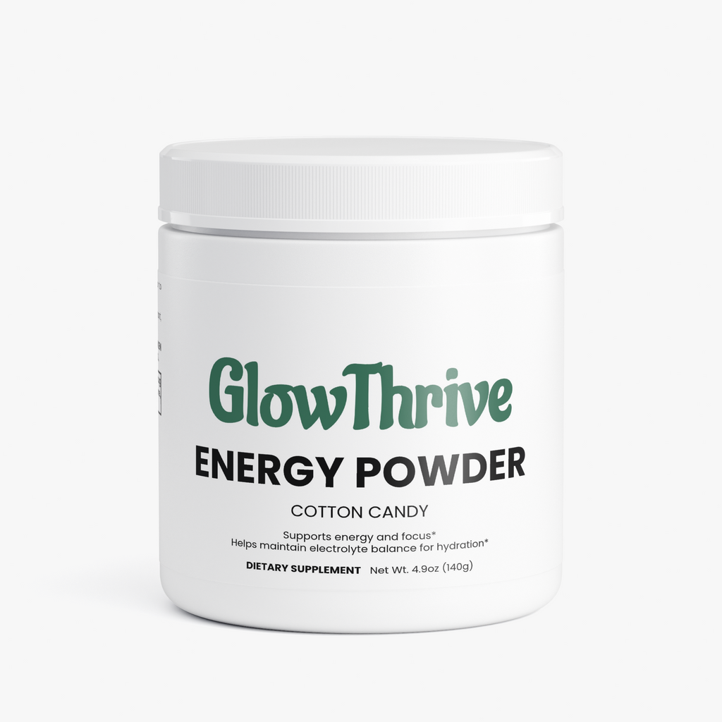 Energy Pre-Workout Powder – Cotton Candy Flavor Natural Energy Boost