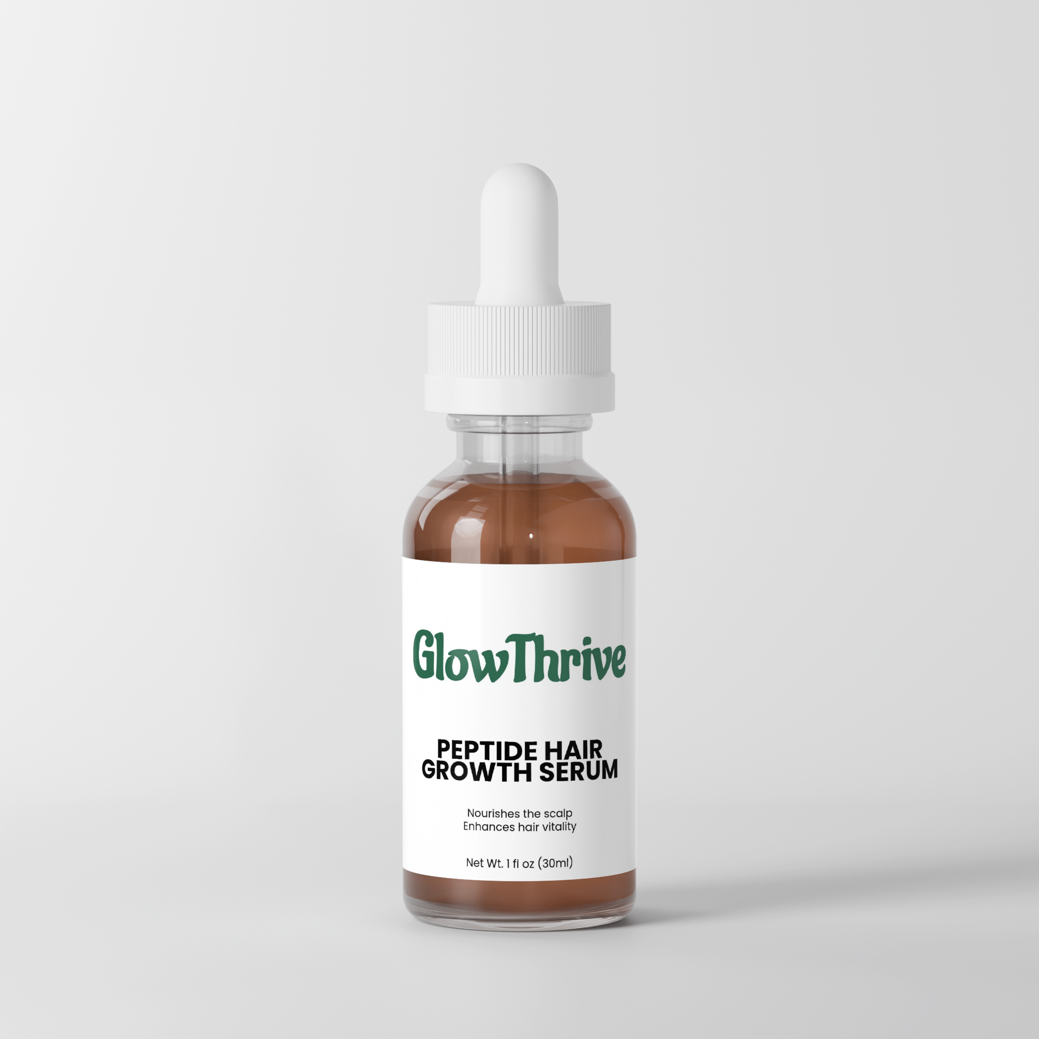 Peptide Hair Growth Serum – Scalp Treatment for Thicker, Fuller Hair