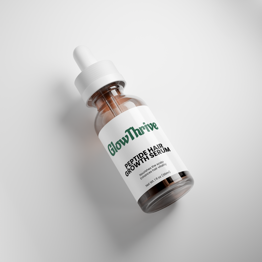 Peptide Hair Growth Serum – Scalp Treatment for Thicker, Fuller Hair