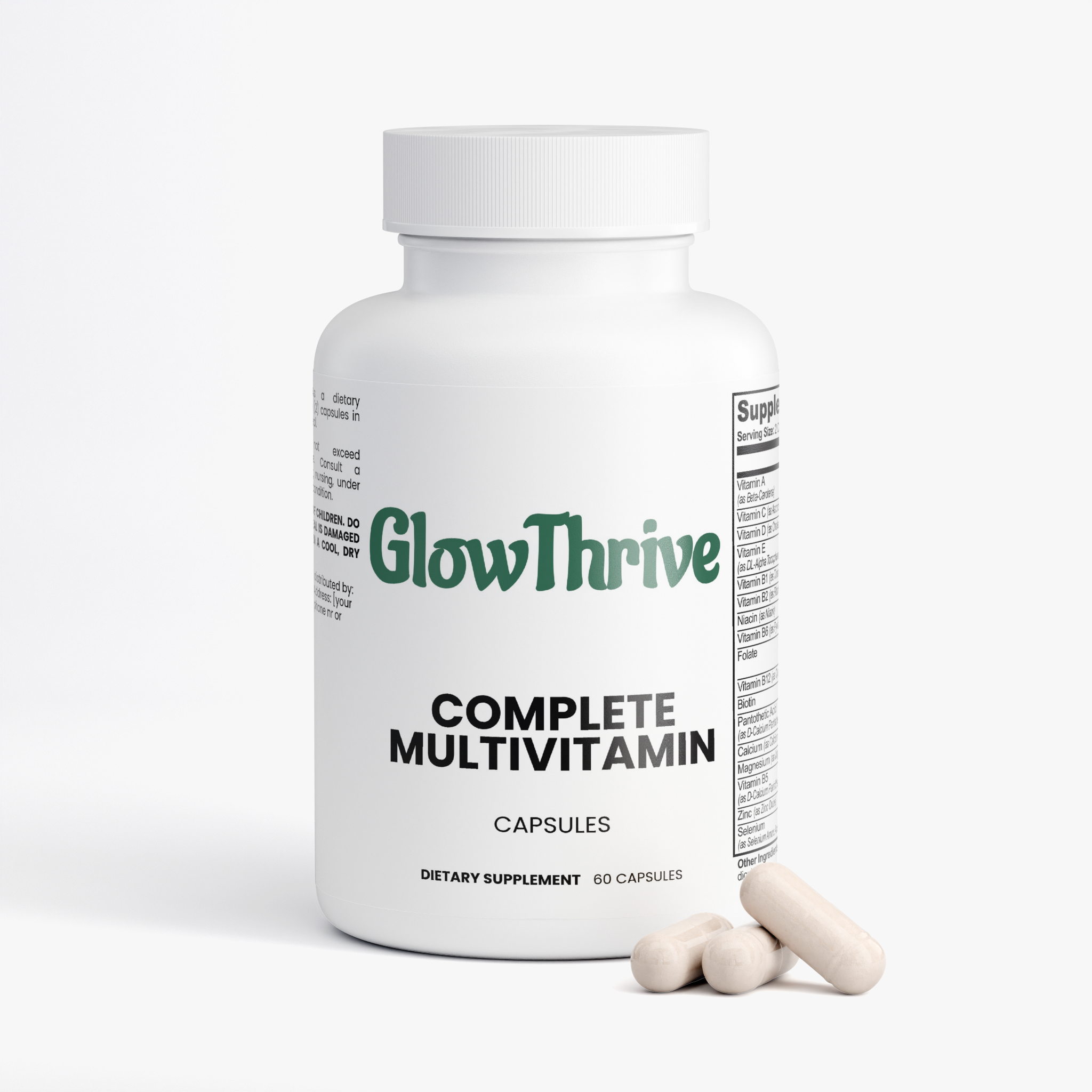 Complete Daily Multivitamin – Full-Spectrum Vitamins & Minerals Supplement