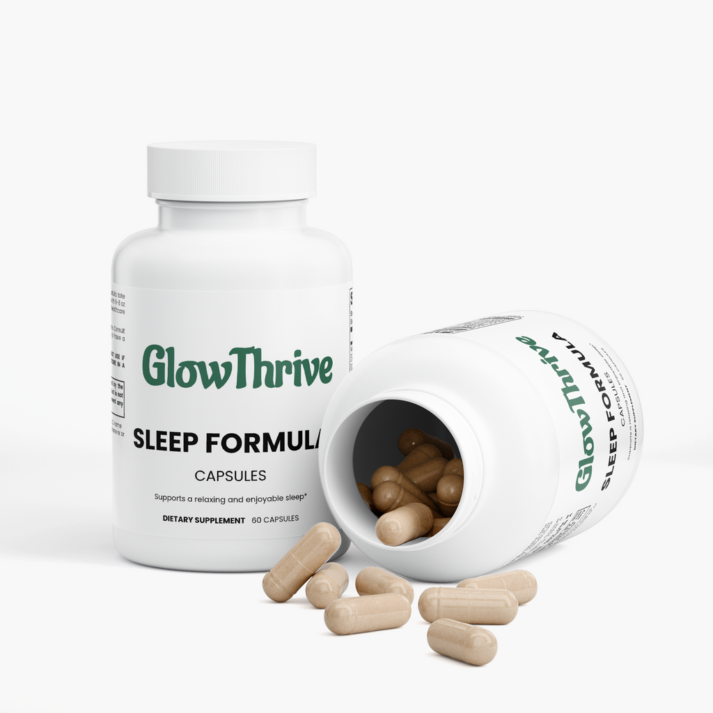 Sleep Formula Supplement – Melatonin & Herbal Blend for Deep Restful Sleep