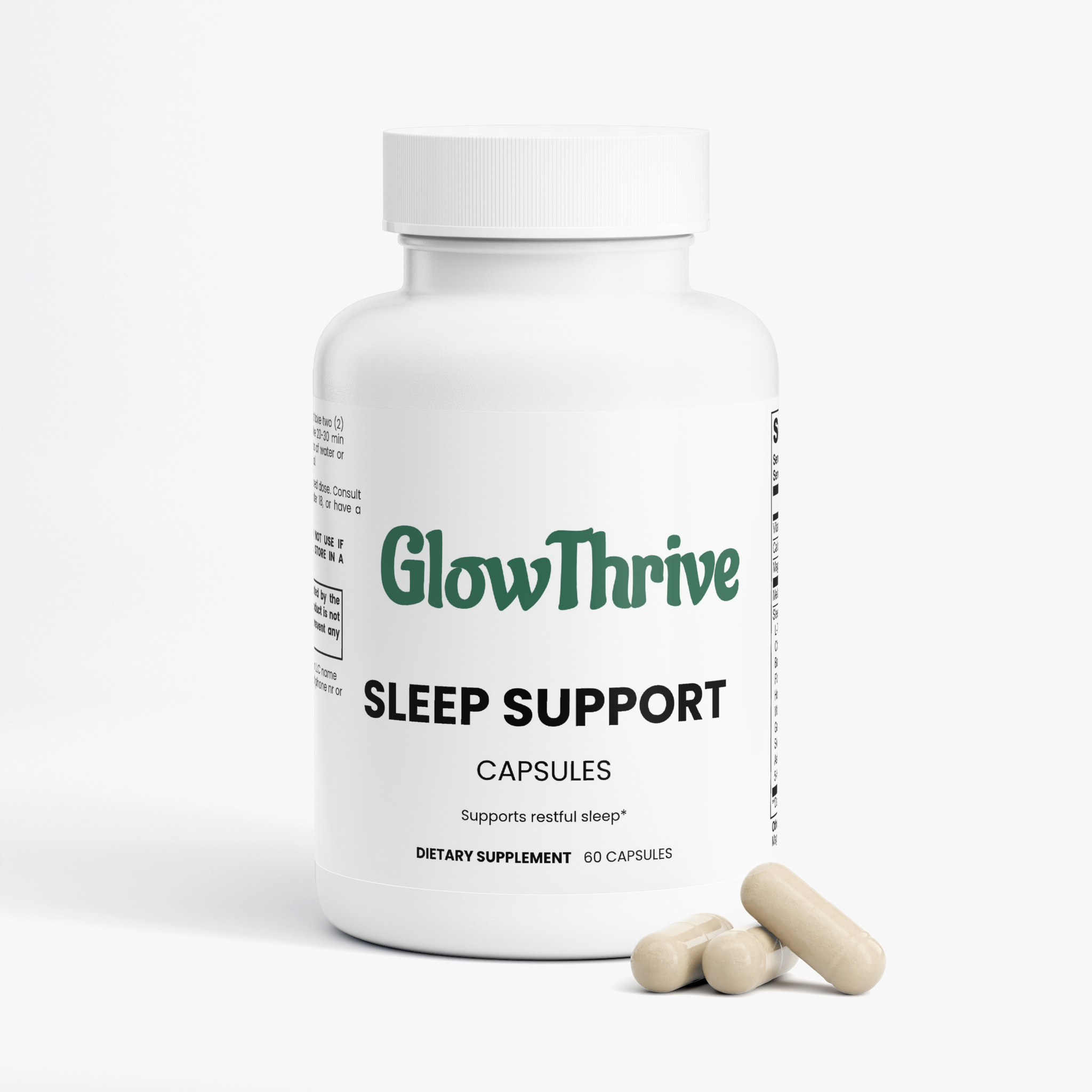 Sleep Support Supplement – Natural Melatonin & Herbal Calm Blend