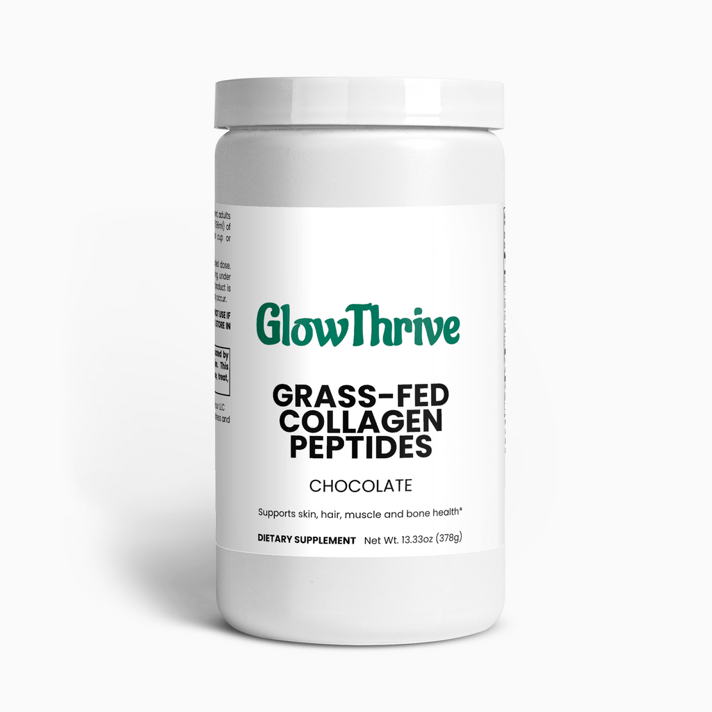 Grass-Fed Collagen Peptides Powder – Chocolate Flavor Skin & Joint Support