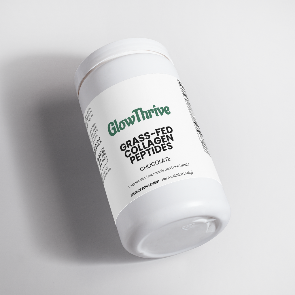 Grass-Fed Collagen Peptides Powder – Chocolate Flavor Skin & Joint Support