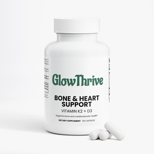 Bone & Heart Support Supplement – Calcium, Vitamin K2 & Magnesium Blend