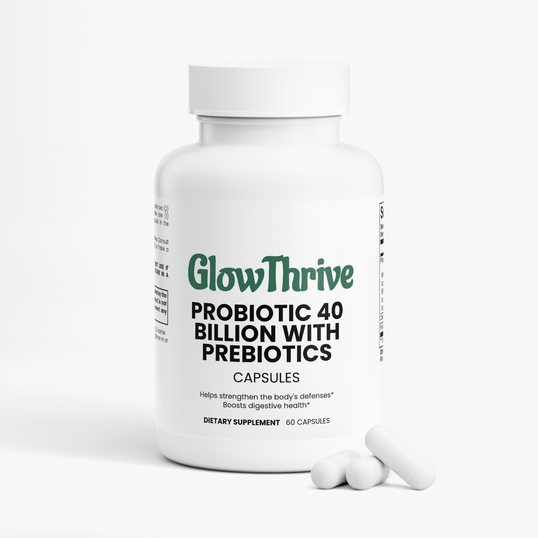 Probiotic 40 Billion with Prebiotics