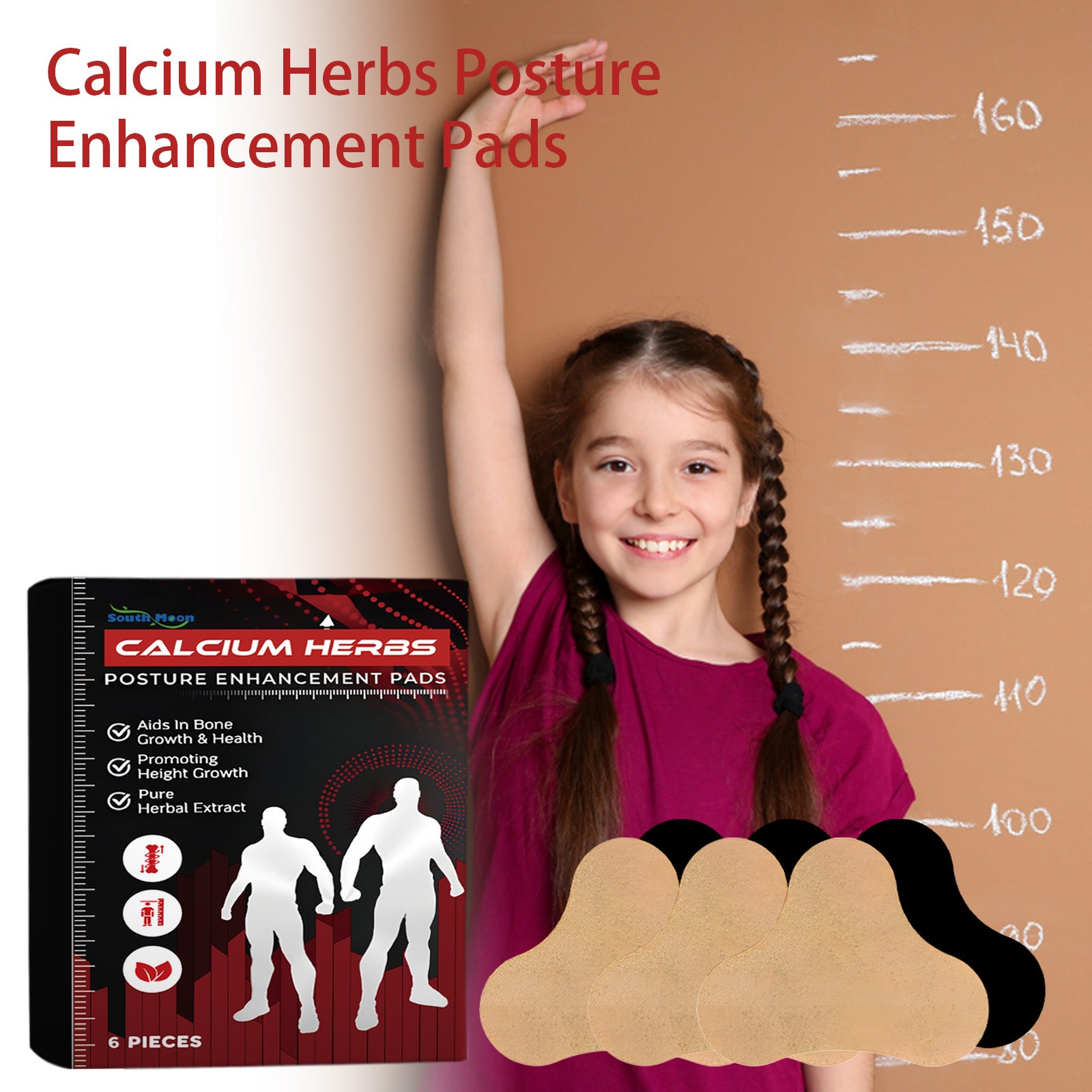 Calcium Posture Support Pads – Bone & Alignment Enhancement