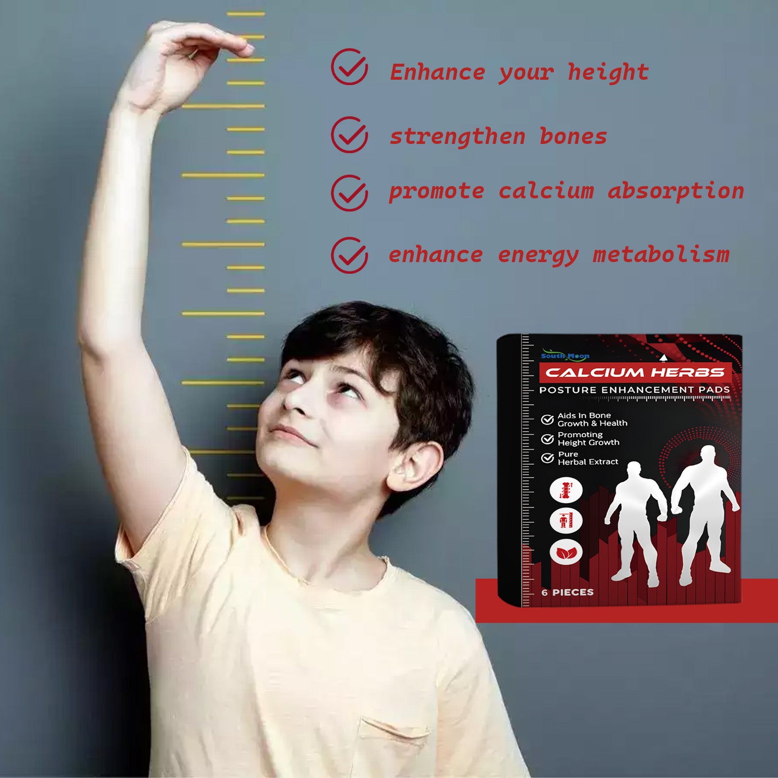 Calcium Posture Support Pads – Bone & Alignment Enhancement