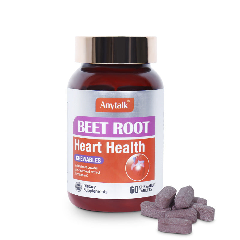 Beetroot Heart Health Tablets – Cardiovascular Support Supplement