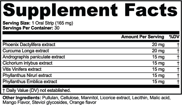 Hangover Relief Strips – Fast-Dissolve Recovery & Hydration Support