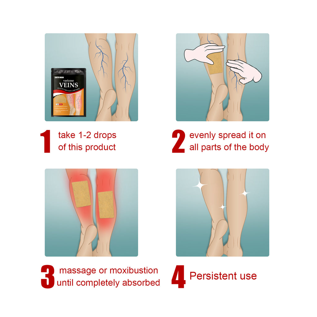 Varicose Vein Relief Patch – Topical Leg Circulation Support