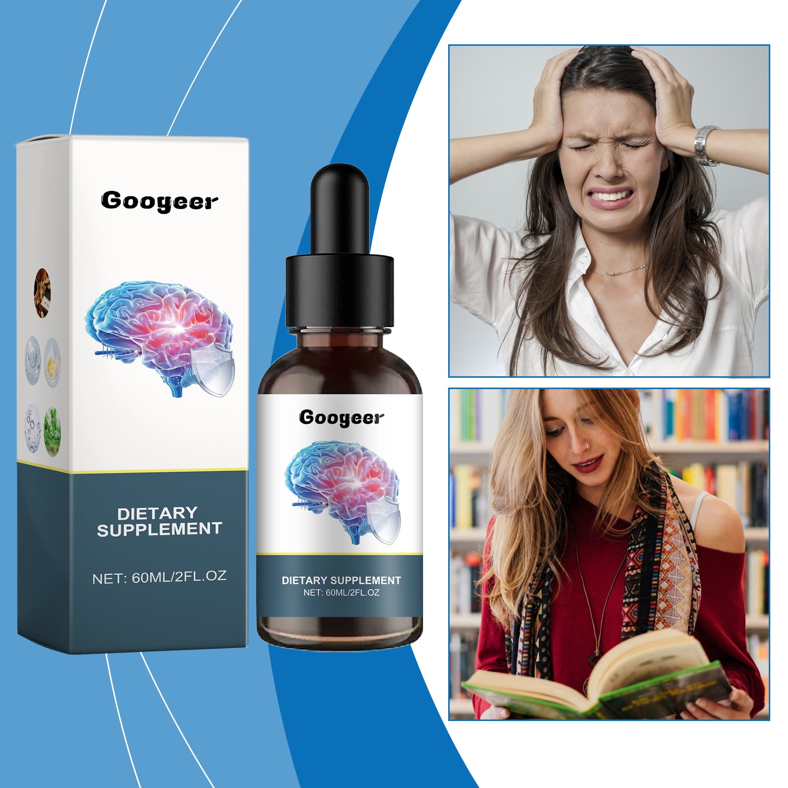Memory Support Drops – Brain & Cognitive Function Supplement