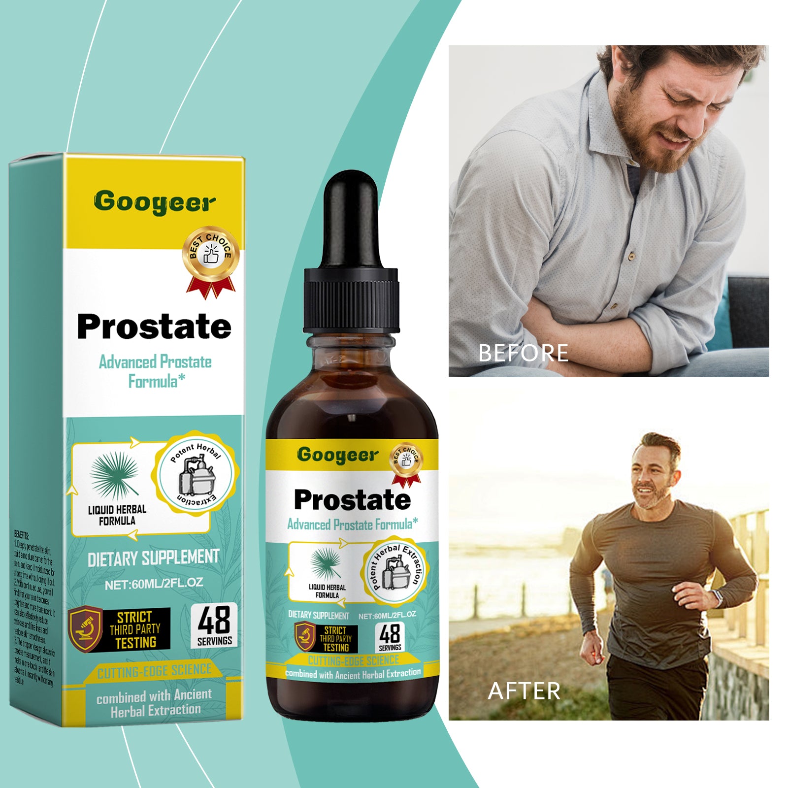 Prostate Health Supplement – Daily Support Capsules for Men