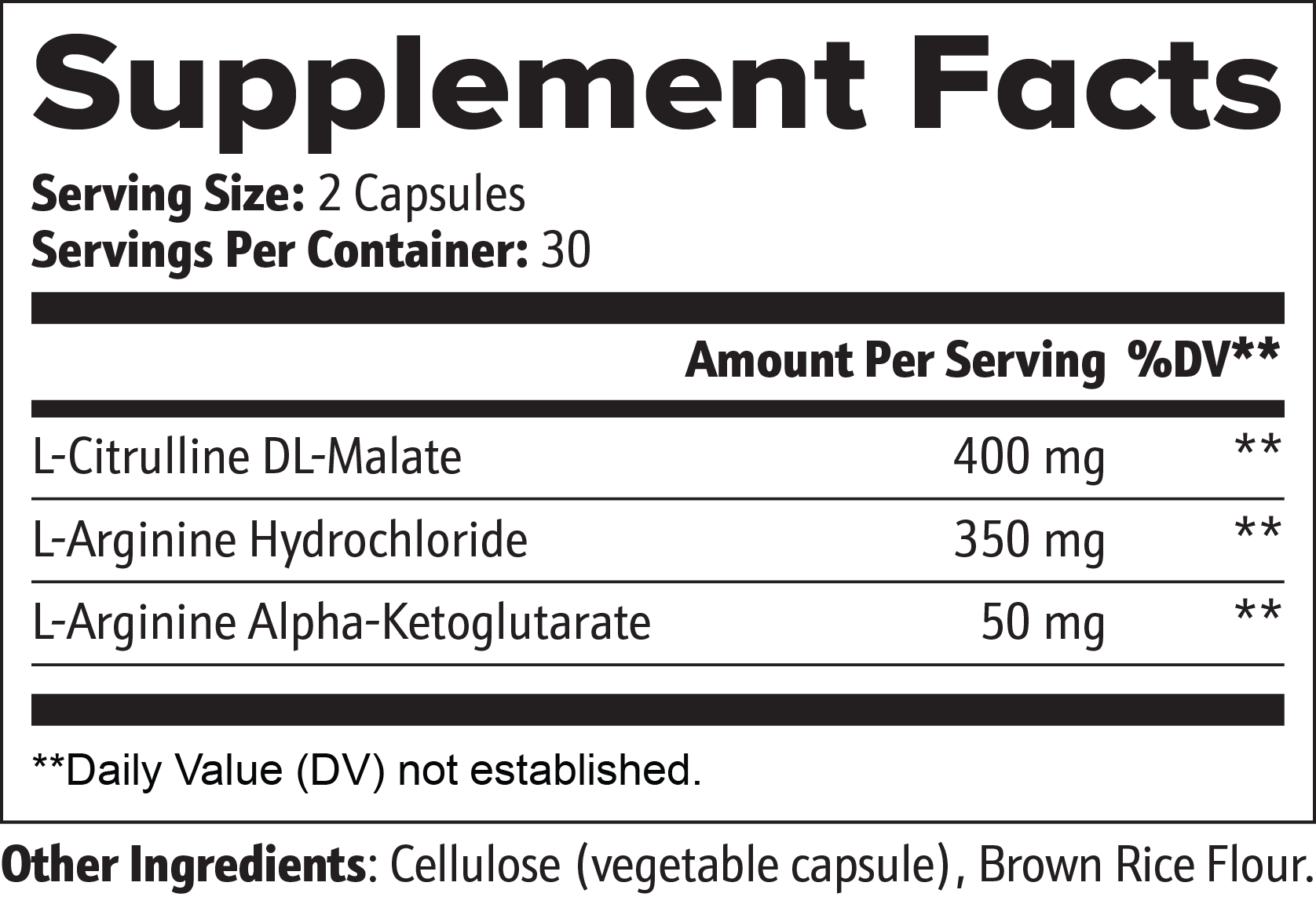 Nitric Oxide Supplement – Post-Workout Blood Flow & Muscle Recovery Support